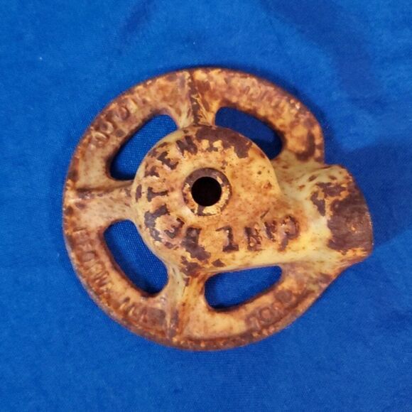 VTG Retro Antique Nelson Can't Beat Em Solid Metal Sprinkler - Picture 5 of 5